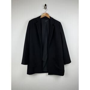 1. State Patch Pocket Open Long Lined Blazer - Size 6
